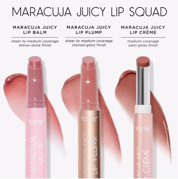 Tarte Maracuja Juicy Lip Crème: Desert Rose, Full Size, NIB - Picture 6 of 9